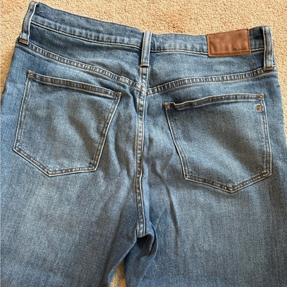 Madewell high-rise slim boyfriend tuxedo stripe - Picture 9 of 9